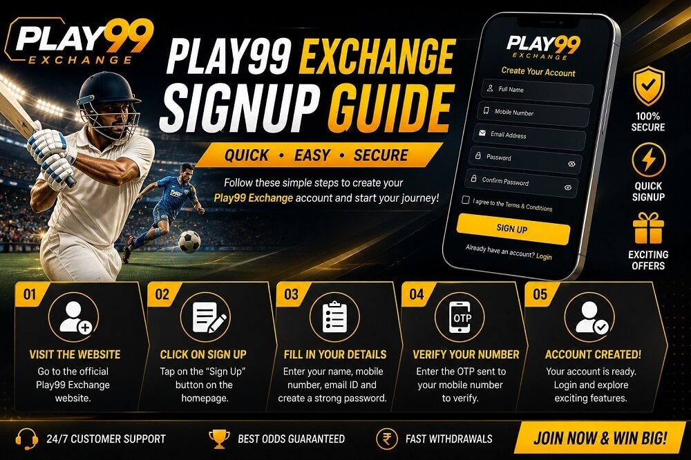 Play99 Exchange Signup Guide