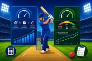 Required Run Rate vs Current Run Rate Explained: A Complete Cricket Guide (2026)